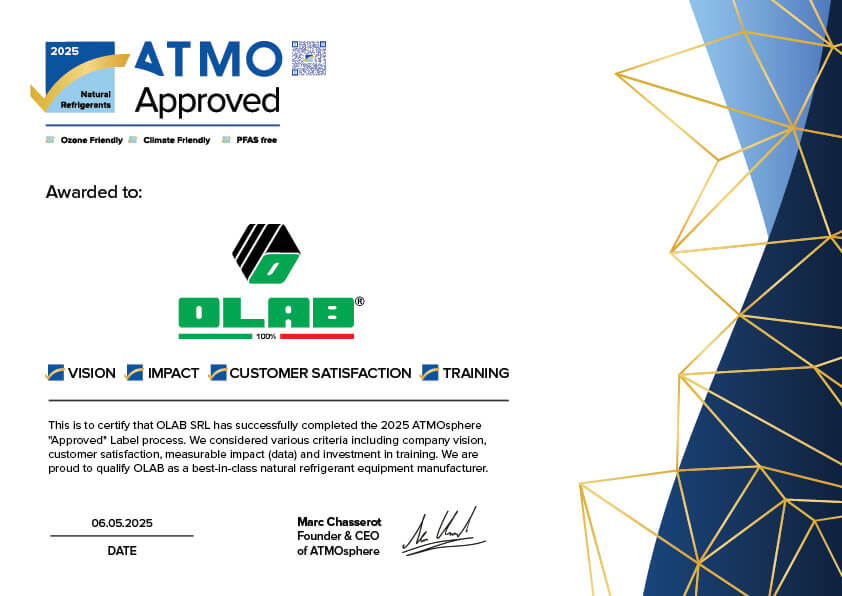 OLAB è ATMO Approved